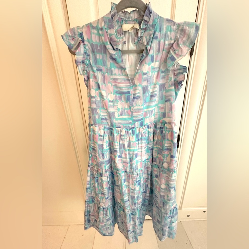 Pinch Pastel Blue and Pink Kids Dress